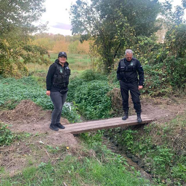 Patrol Straży LOP - Grupa Rejonowa nr 1 w Poznaniu