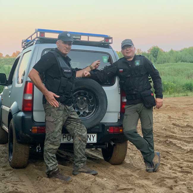 Patrol Straży LOP - Grupa Rejonowa nr 1 w Poznaniu